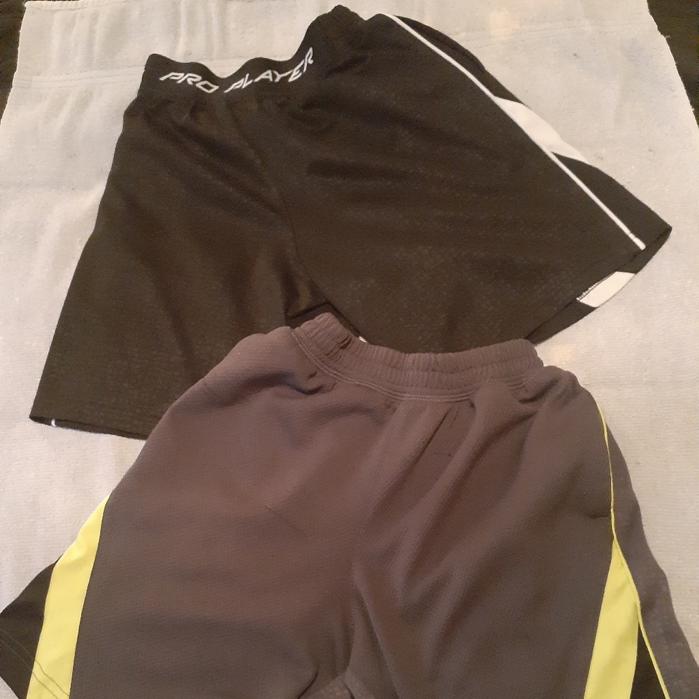 Bundle (2) size 8 boys pro player shorts
